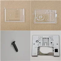 Needleplates and bobbin cover plates