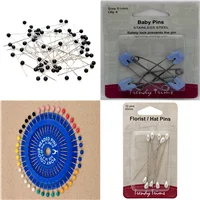 Pins, Pin Cushions and Safety Pins