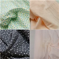Double Muslin and Gauze