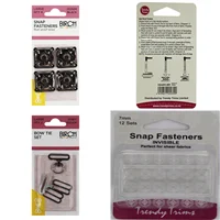 Fasteners - Snaps, Domes, Hook and Eyes
