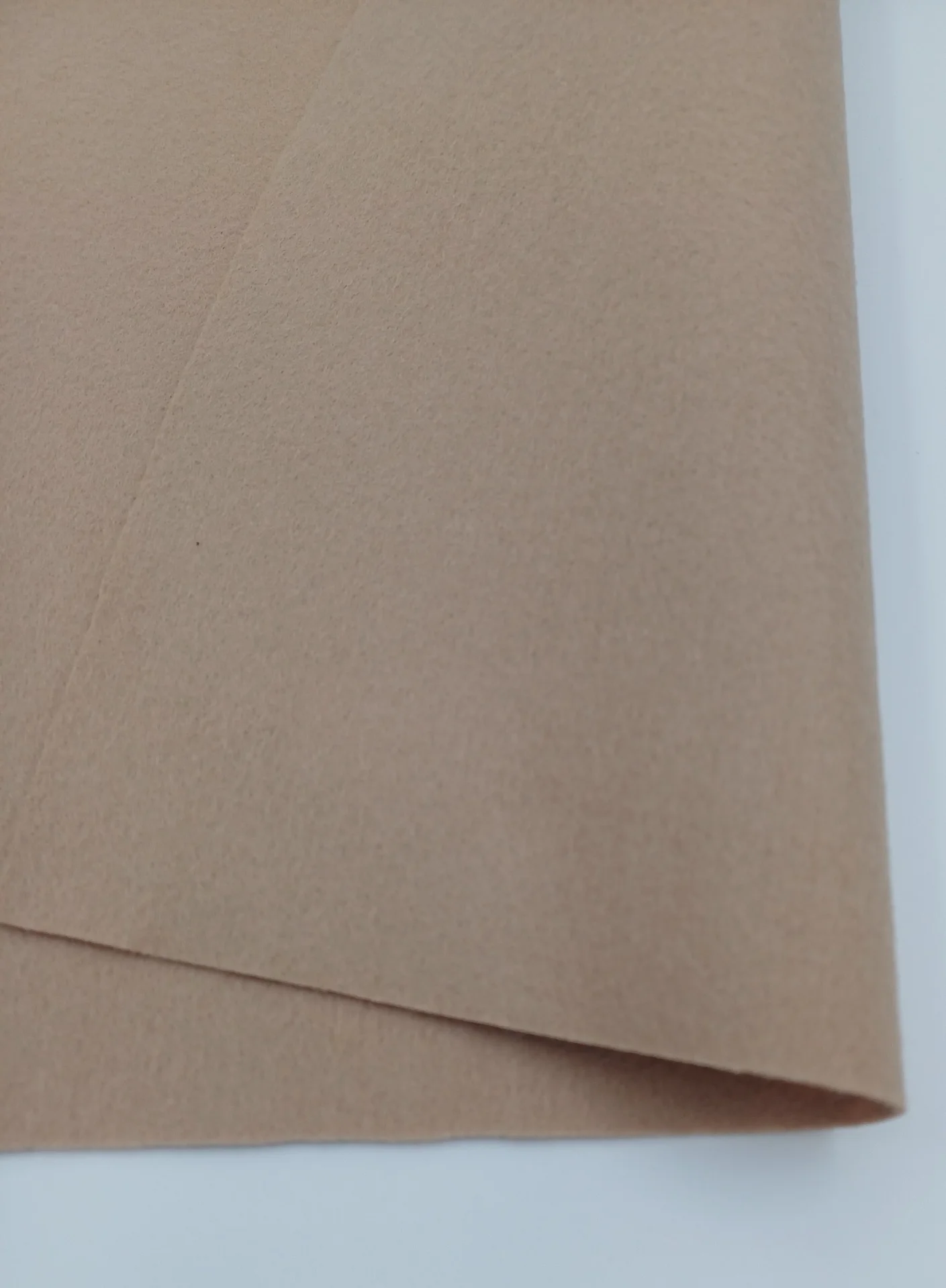 Acrylic Felt Piece Beige 14