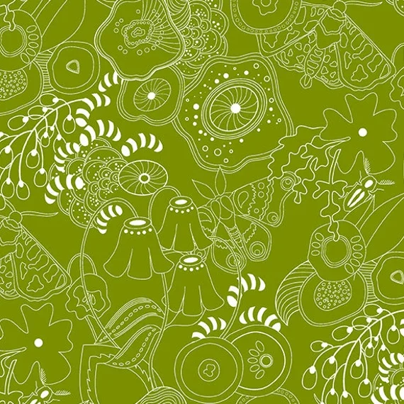 Alison G Hopscotch 20 Dark Lime