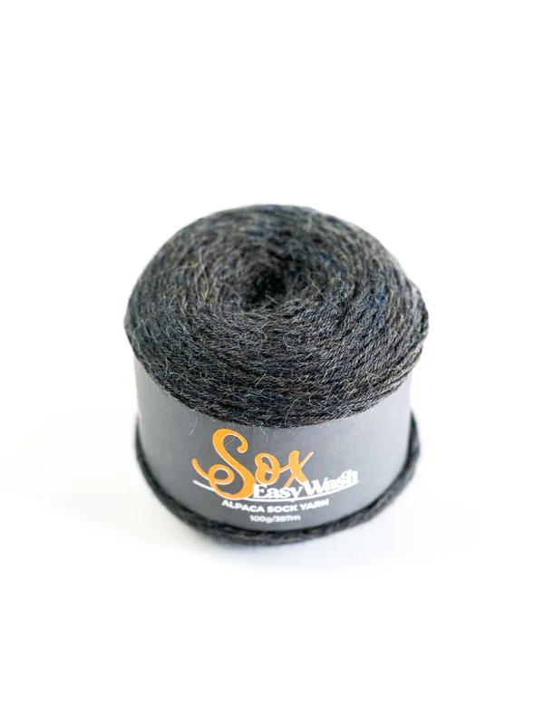 Alpaca Yarns Sox - Kettle Dye 838 Petrol Melan