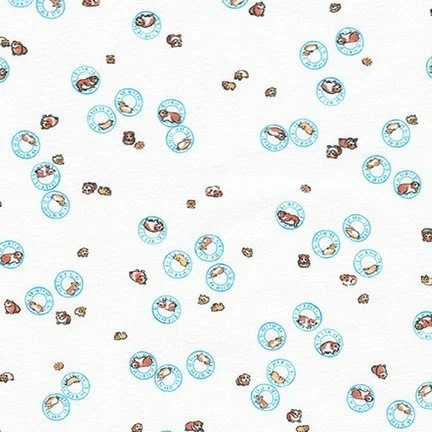 Animal Petit Hamsters On White