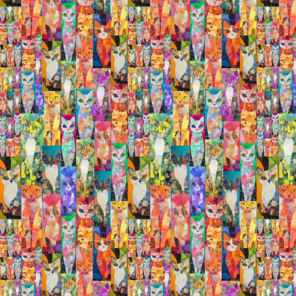 Animal Small Cats RAINBOW SWEET