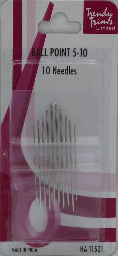 Ballpoint 5-10 Hand Needles
