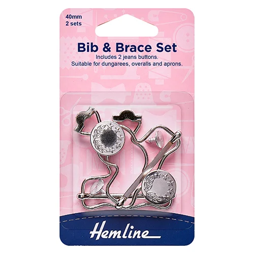 Bib&brace Set 468 38mm Nickel