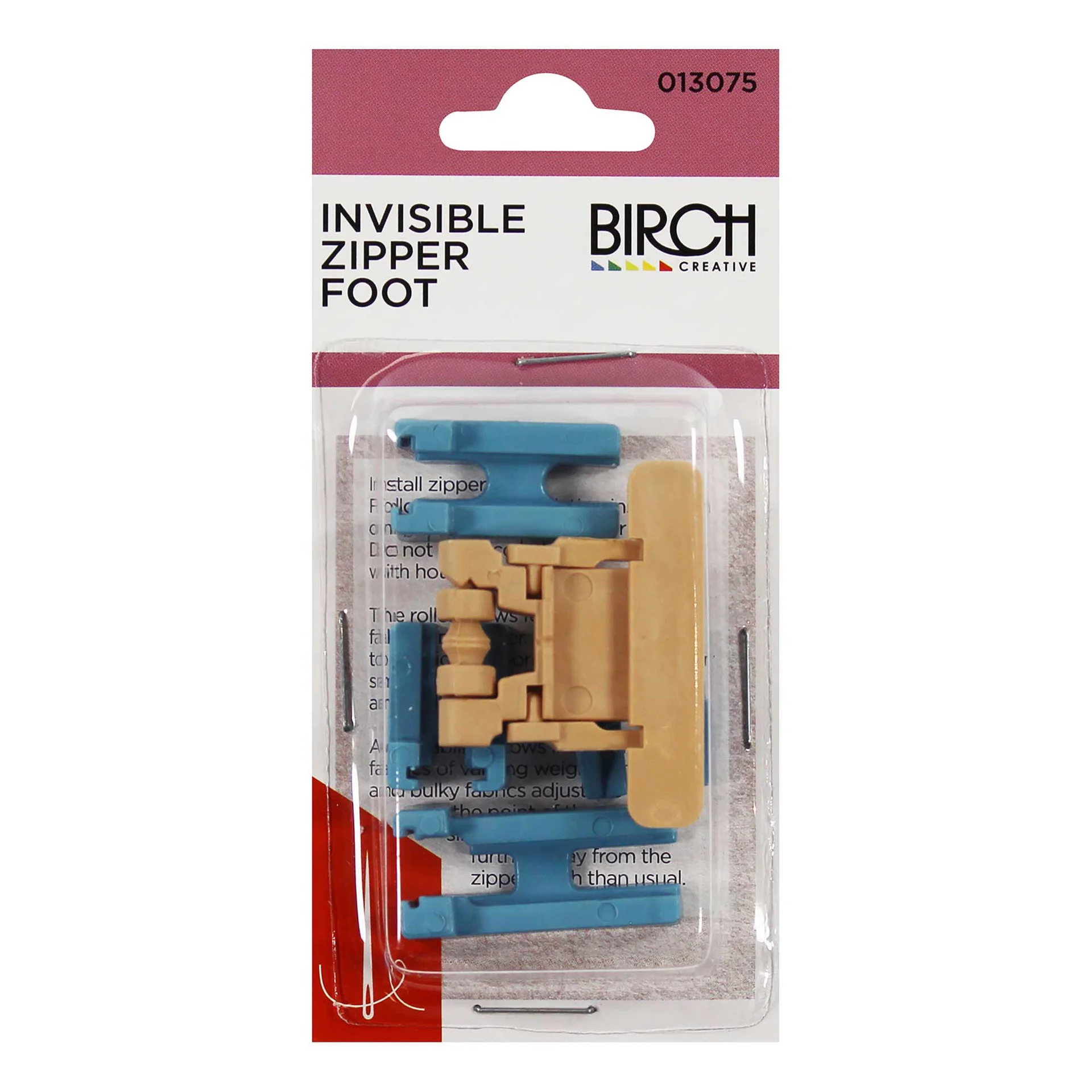 Birch Invisible Zipper Foot