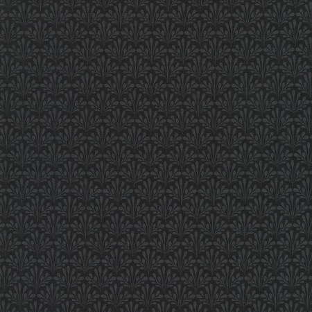 Black on Black Tiny Floral