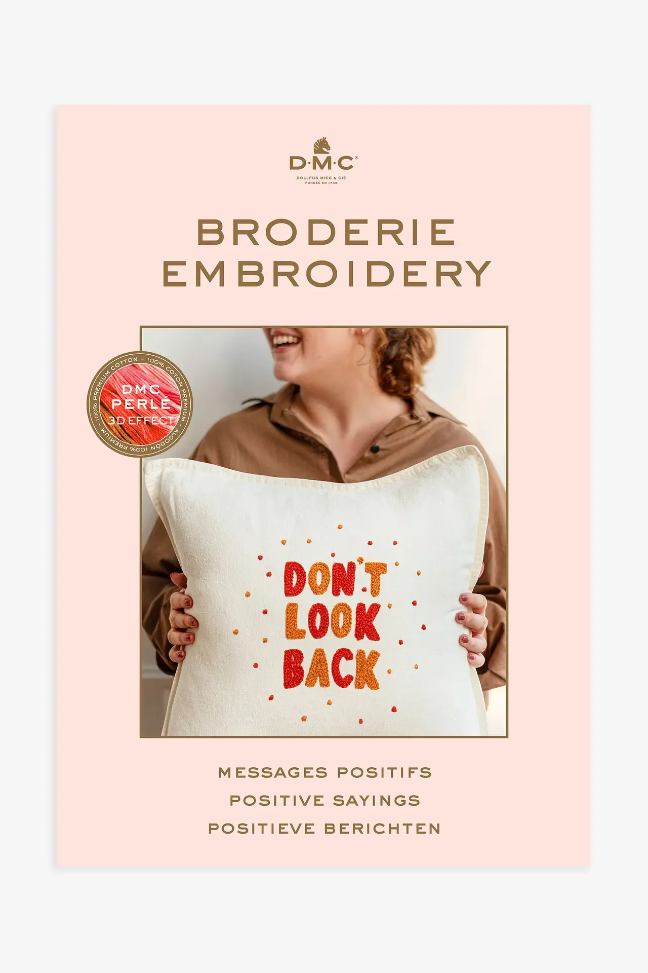 Book DMC Embroidery Positive Sayings