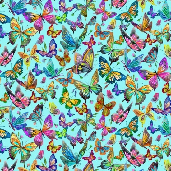 Butterfly 81860 4 Luminous Blue