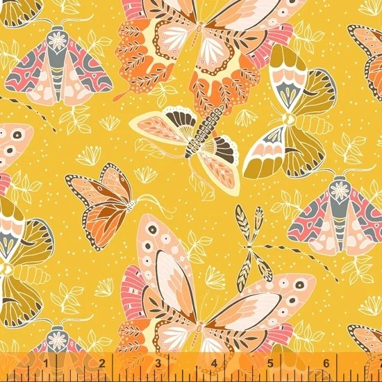 Butterfly Aerial Butterfly Yellow