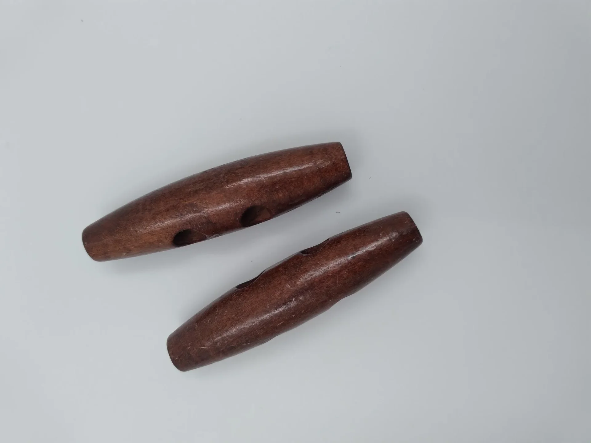 Button 20704 Toggle 60mm Dk Wood