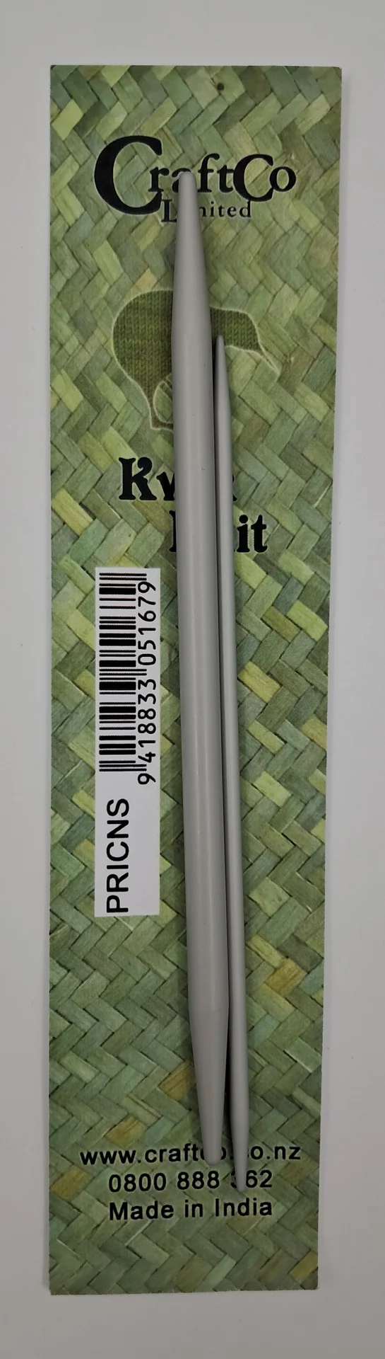 Cable Needles Straight Metal CC