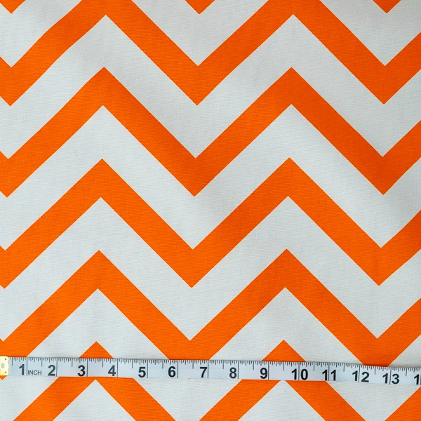 Canvas Chevron Orange