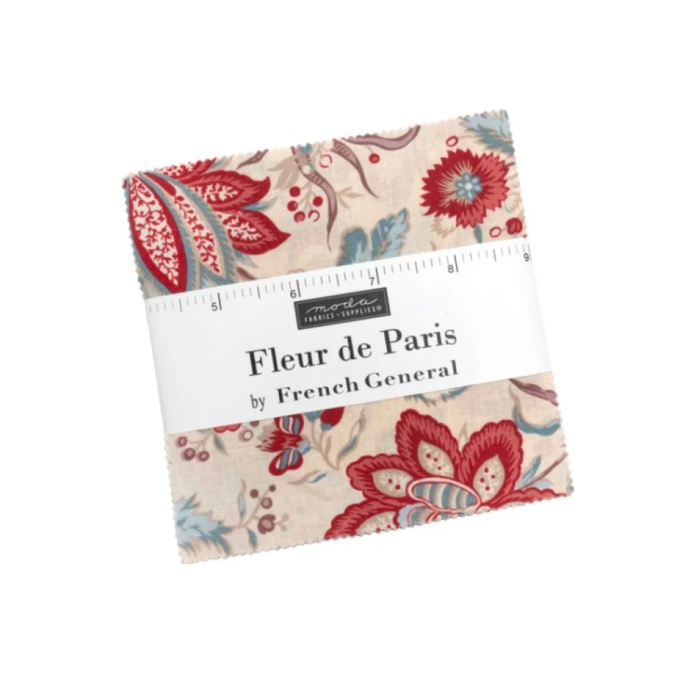 Charm Pack French General Fleur De Paris