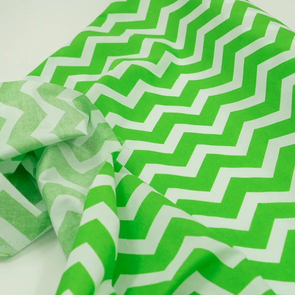 Chevron Stripe Lime/White