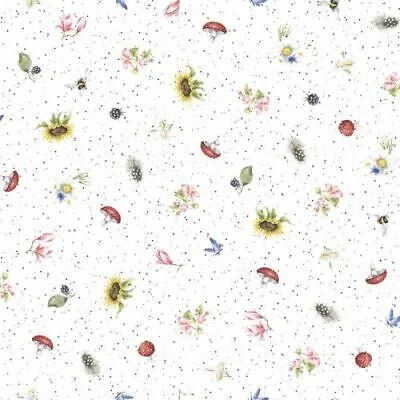 Children Bramble Patch White Tiny Motif