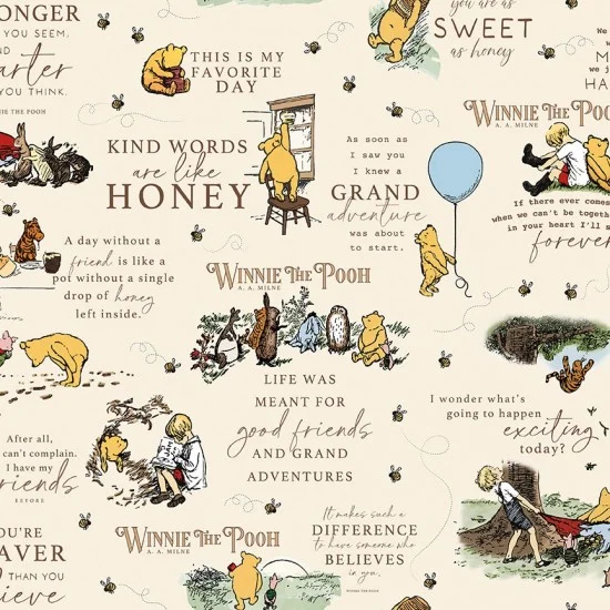 Children Winnie Beige Words With Scenes 25010 107