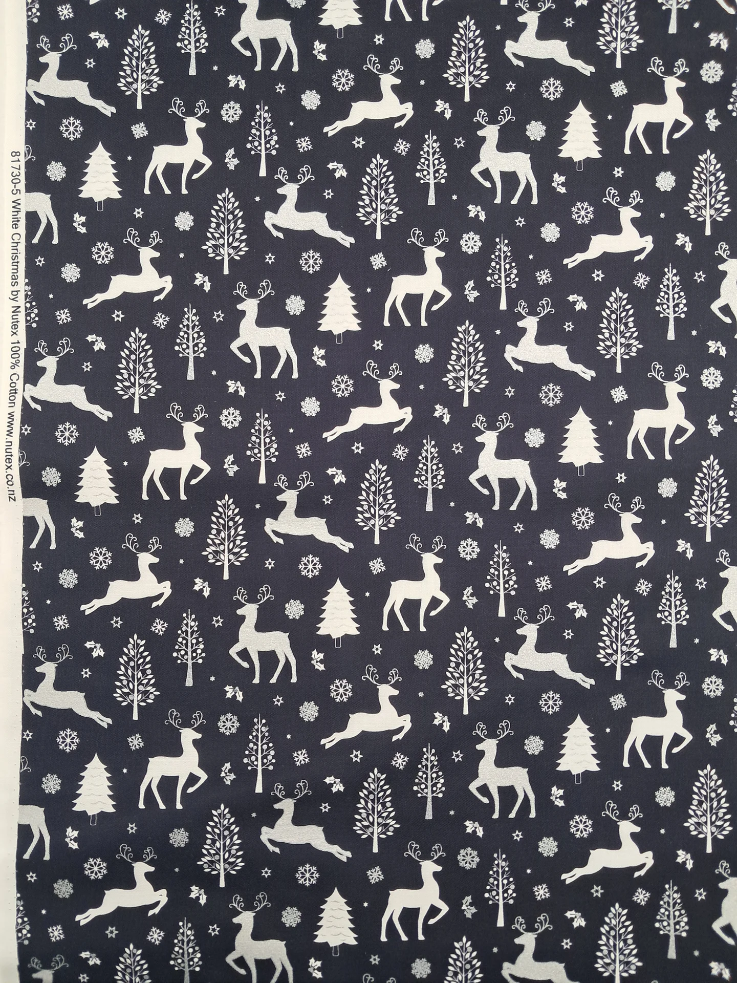 Christmas 81730 5 Reindeer Navy