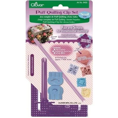 Clover Puff Quilting Clip Set Sml