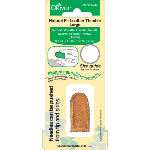 Clover Thimble Natural Fit Large