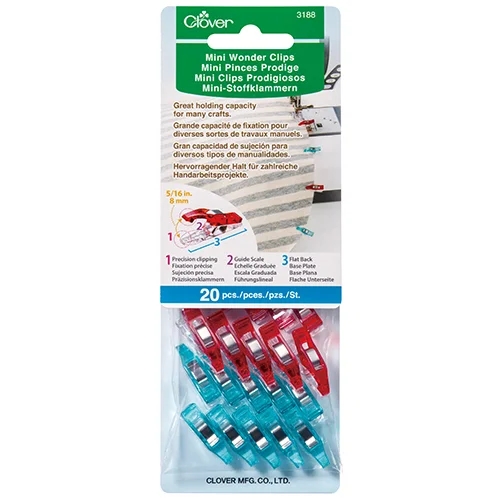Clover Wonder Clips Mini x 20