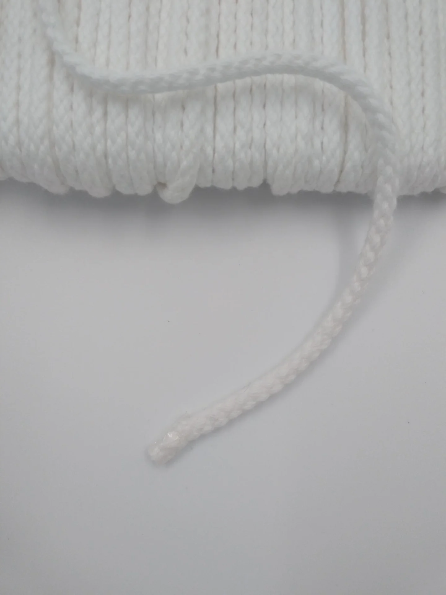 Cotton Cord 5mm White CA 14100