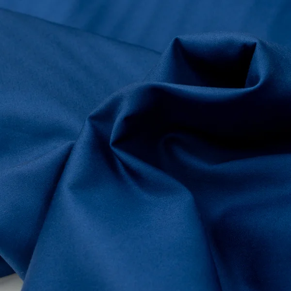 Cotton Sateen Broad Cloth Navy