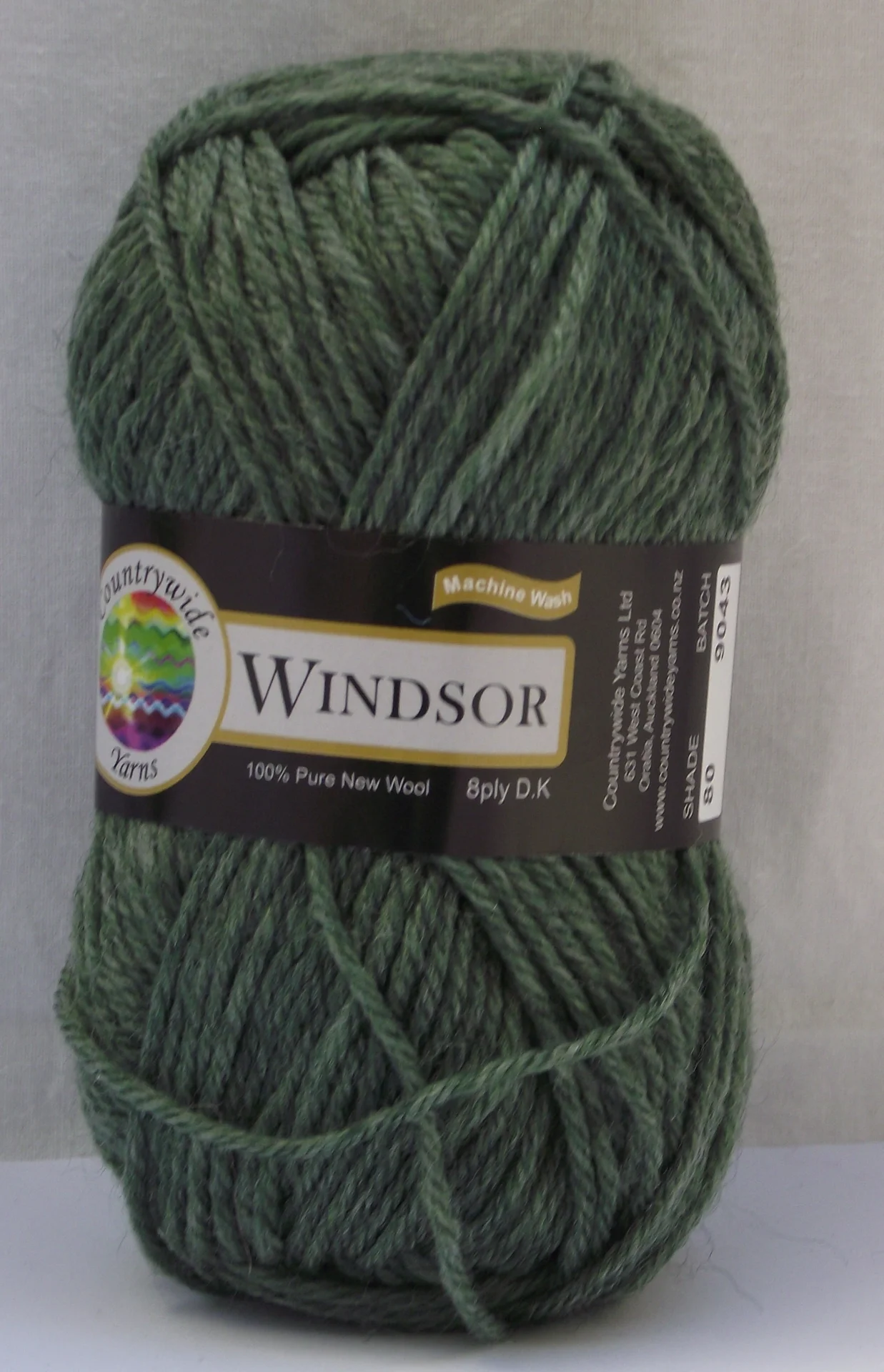 Countrywide Windsor Melange 8 Ply 80 Green