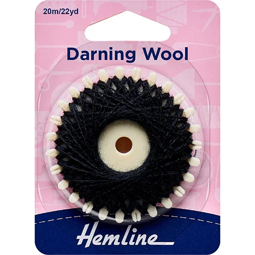 Darning Woolx 20m Black HA 1003/ 4