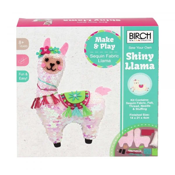 DIY Sew Kit Shiny Llama
