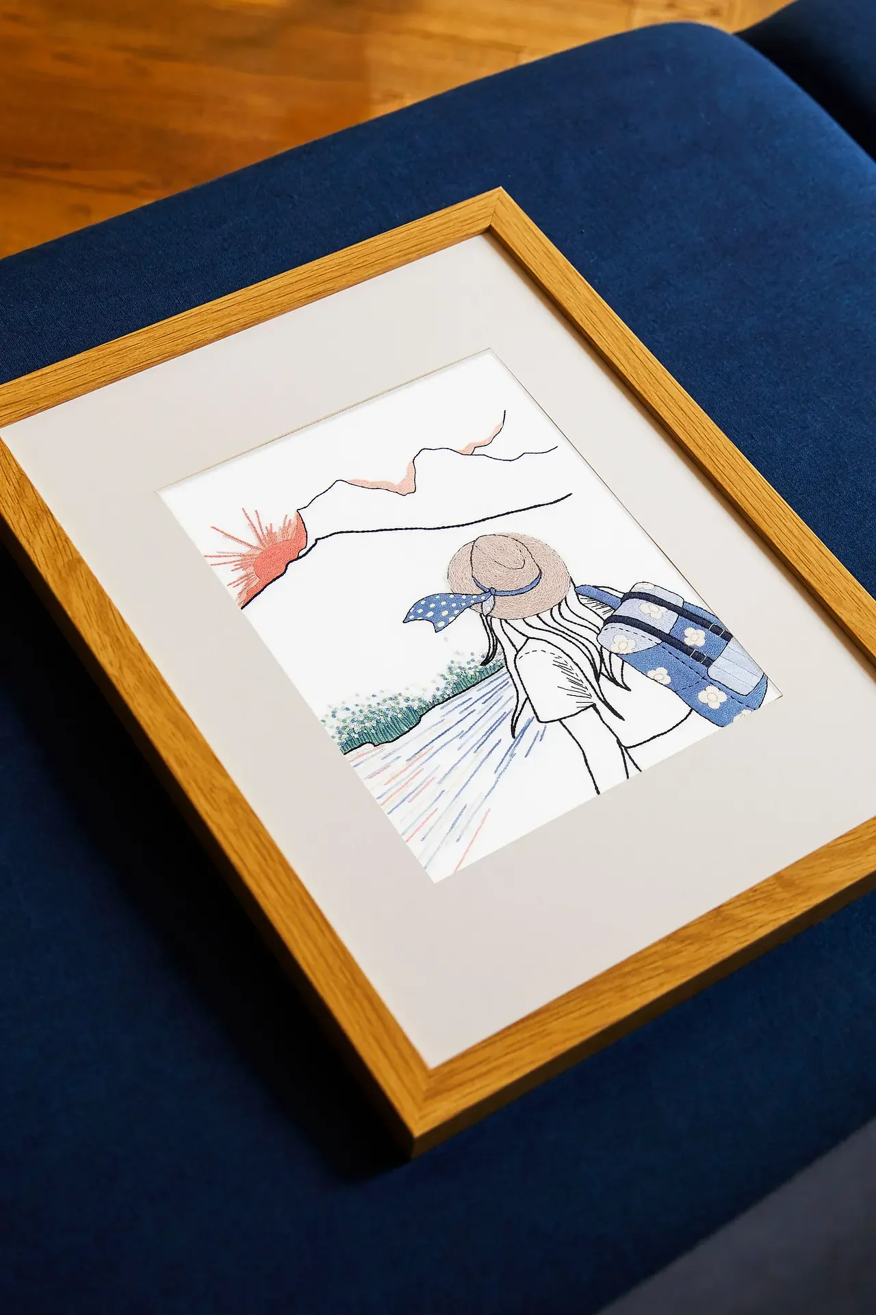 DMC Embroidery Kit Backpacker