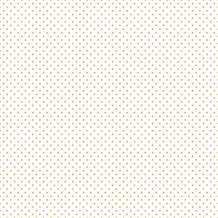 Dots Swiss Dot Orange On White