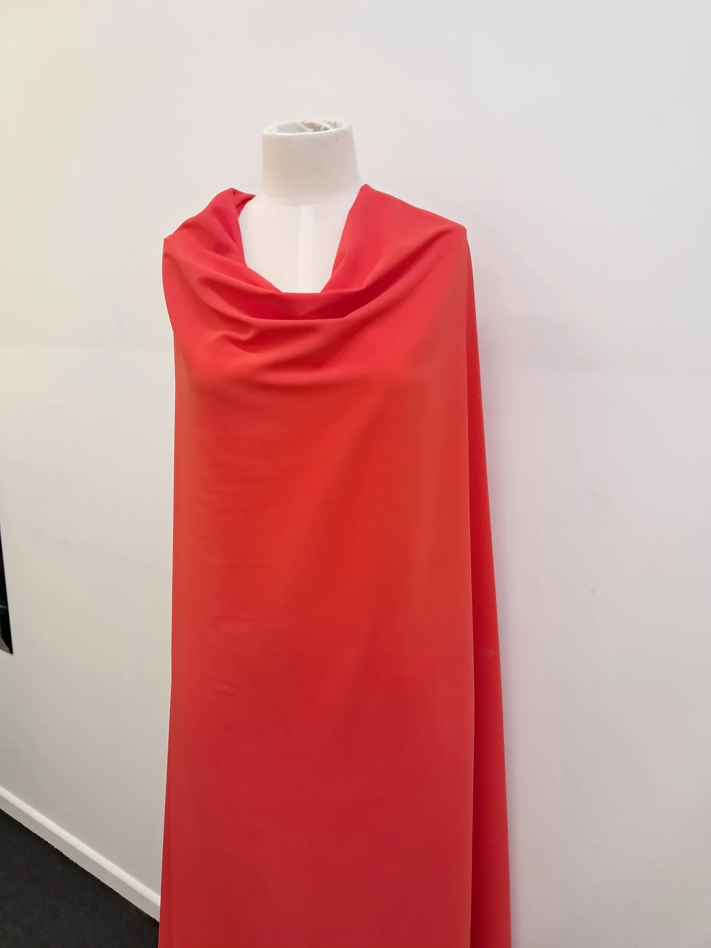Double Georgette Red 14
