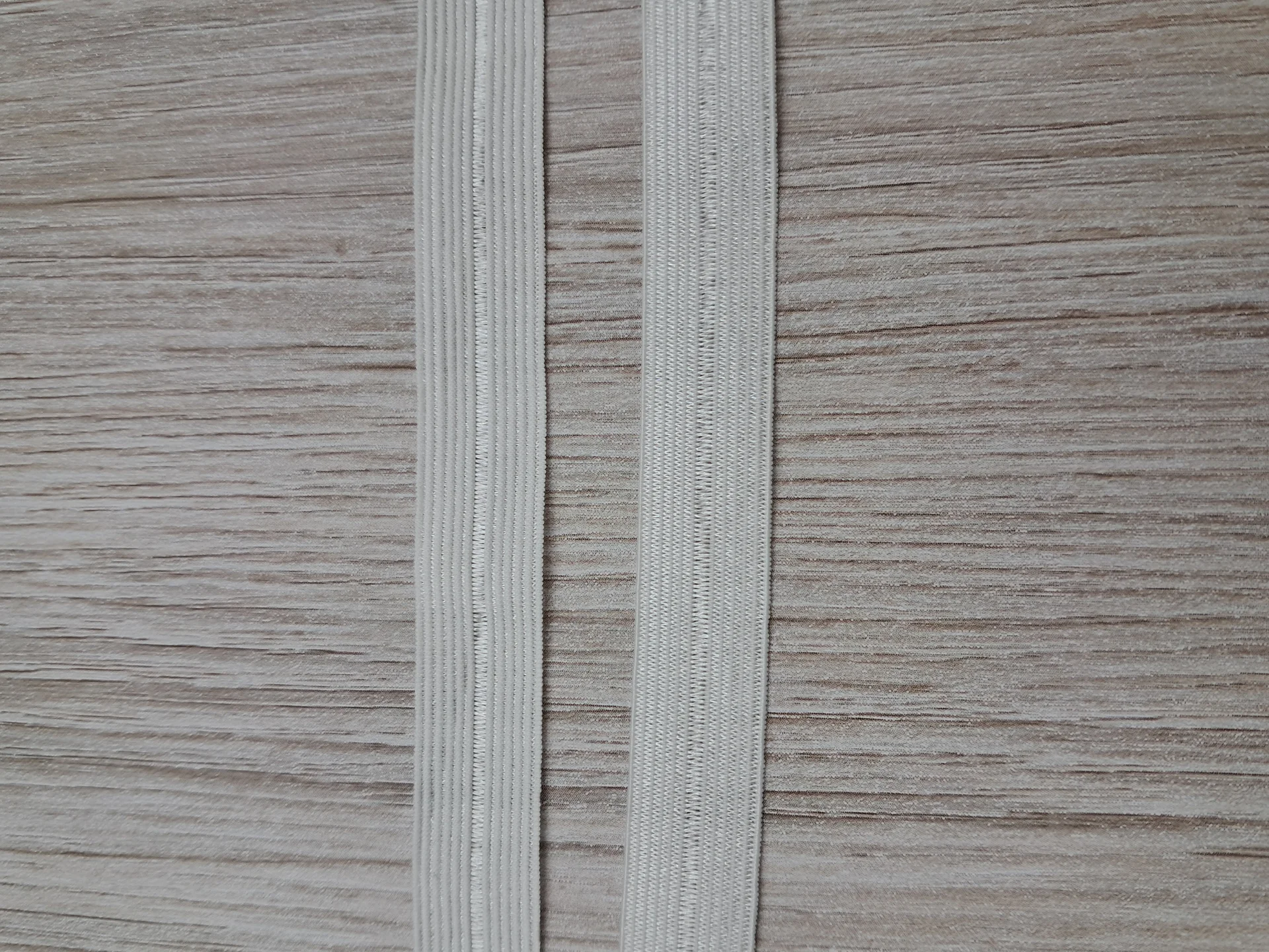 Elastic Foldover 14mm White EL13140