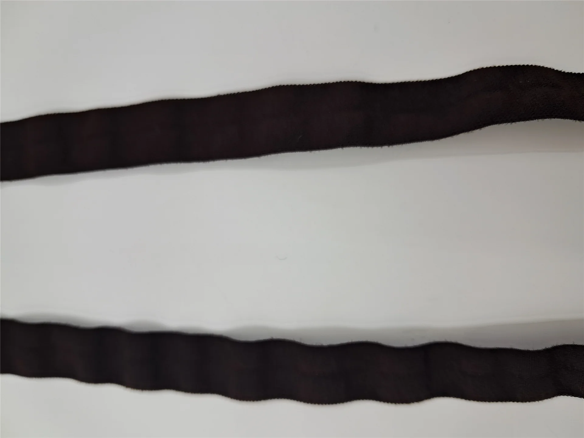 Elastic Foldover Brown 13150