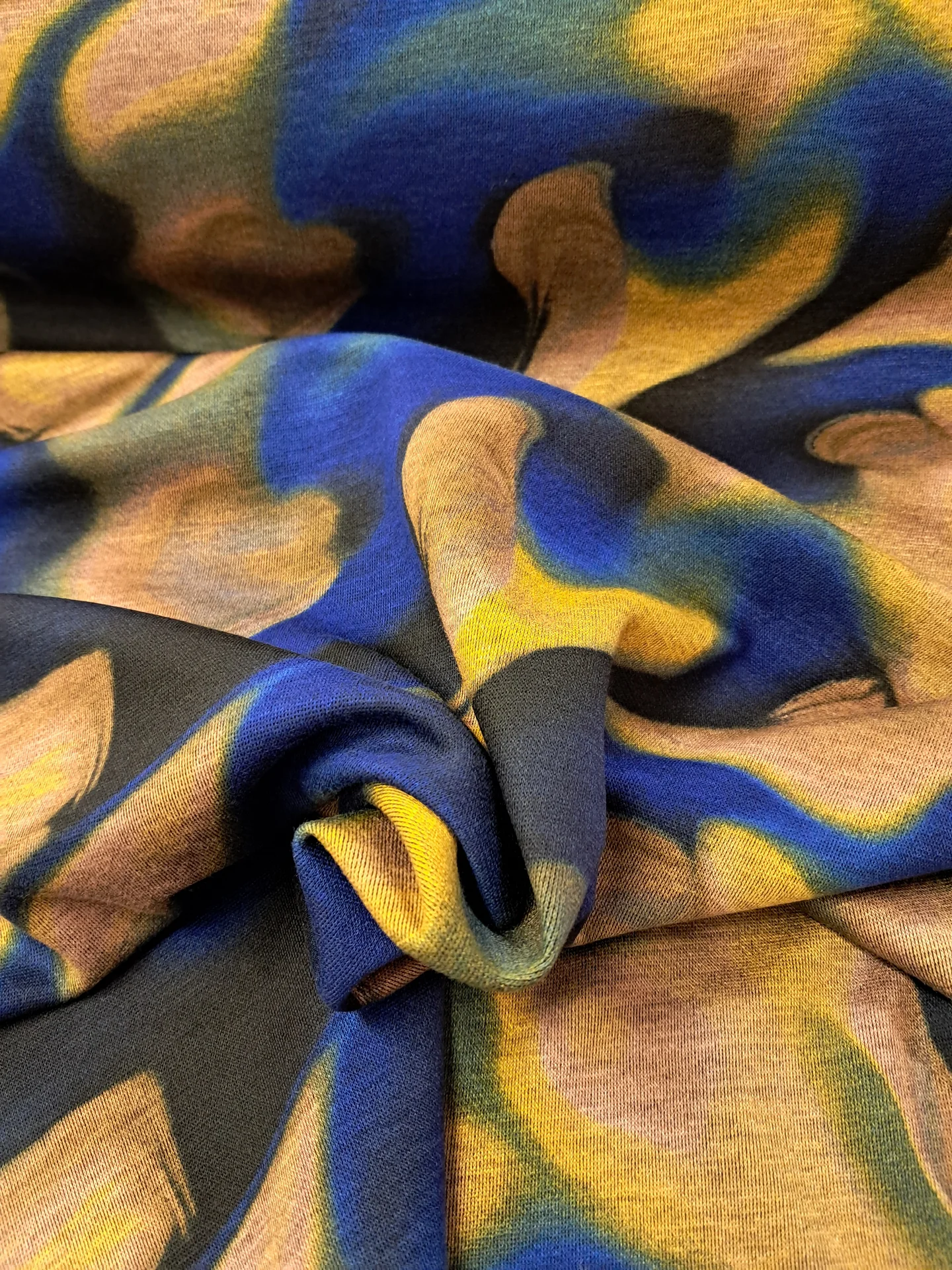 Fabric 24105 Indigo Ponte