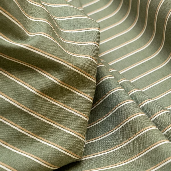 Fabric Akita Olive Stripe