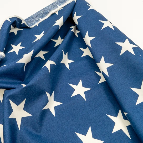 Fabric Craft Cotton Navy Star