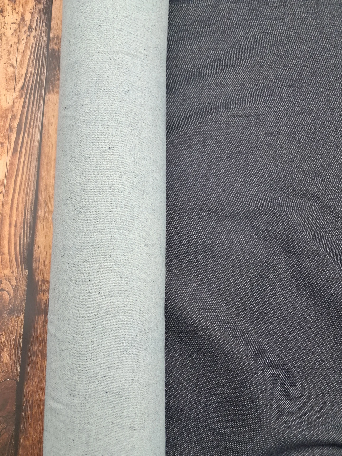 Fabric Kaihara Denim Brush Back