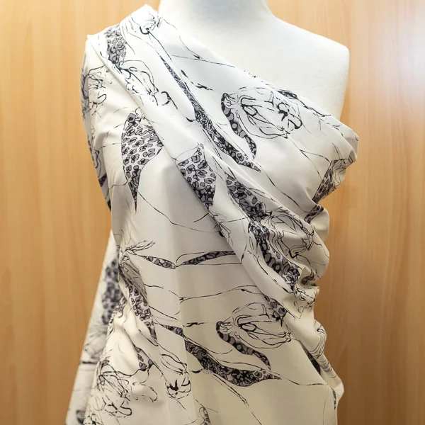 Fabric Lightyear Cotton White