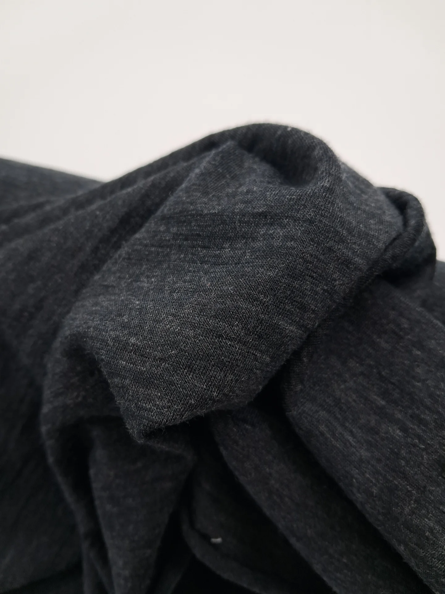 Fabric Merino Knit Charcoal