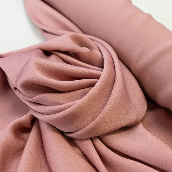 Fabric Satin Back Crepe Blush