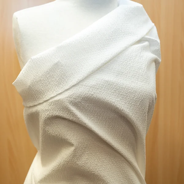 Fabric Seersucker Ivory