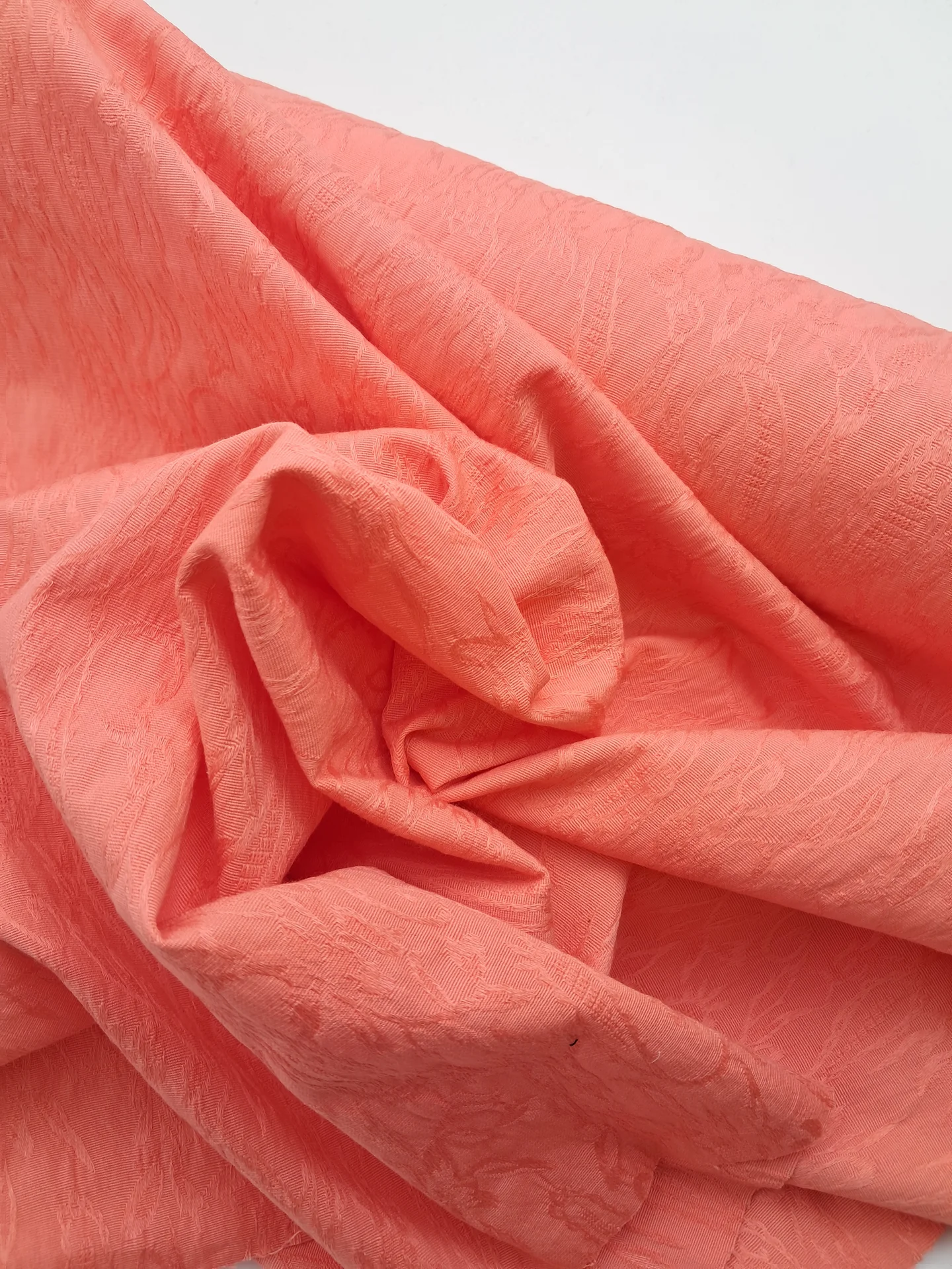 Fabric Serafina Jacquard Coral