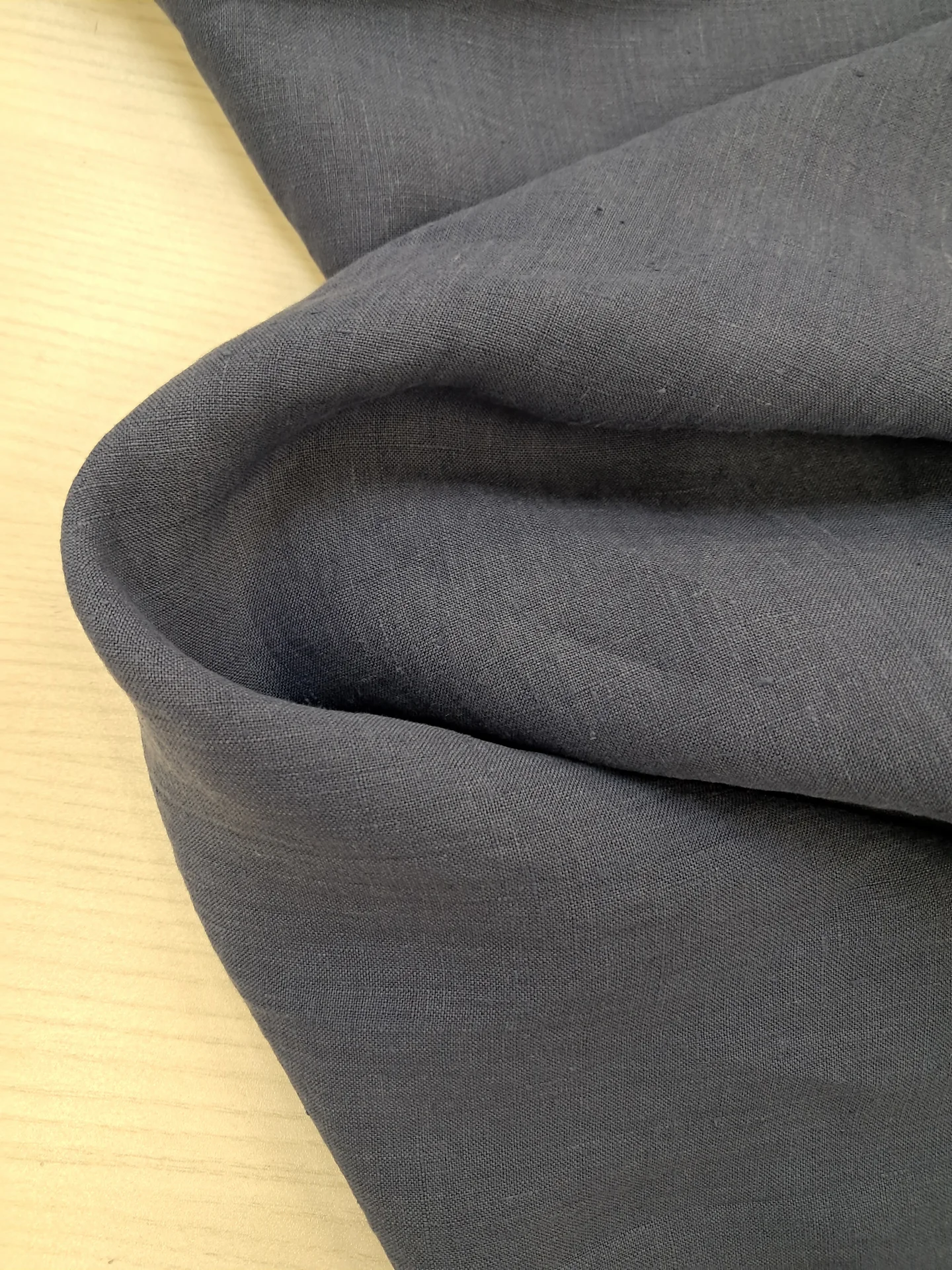 Fabric Sherwood Hemp Blue