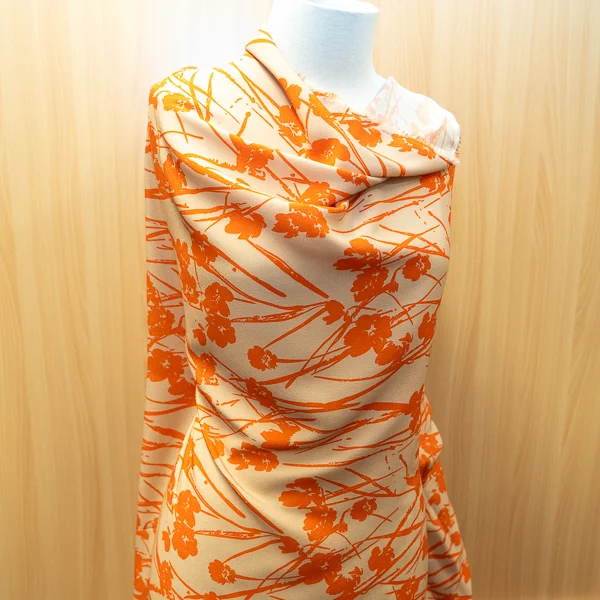 Fabric Spirited Beige Orange