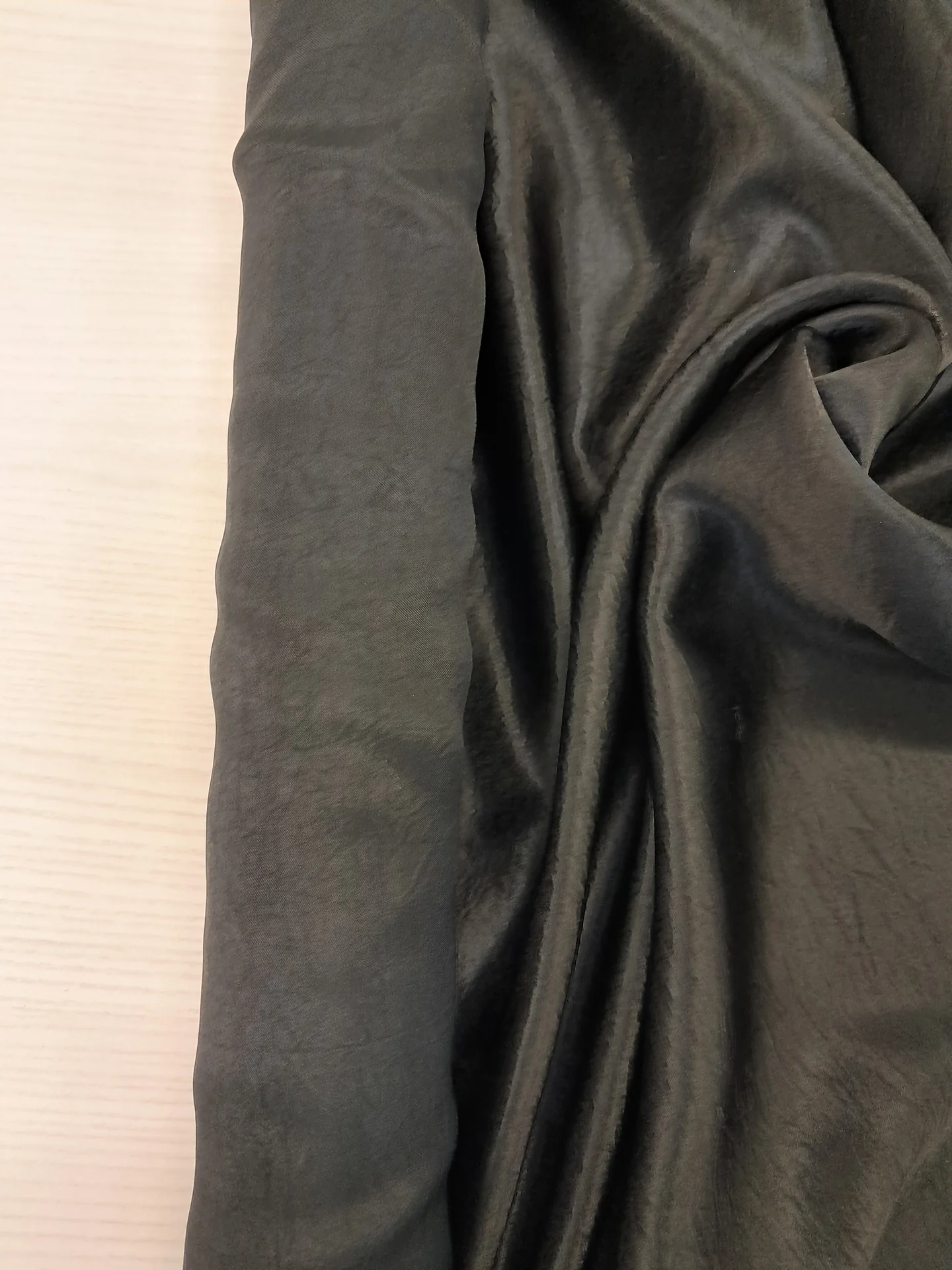 Fabric Vintage Satin Black