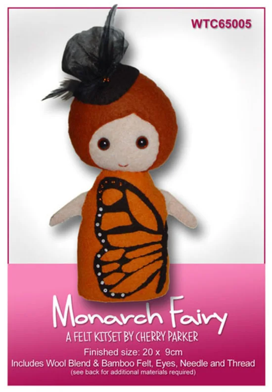 Felt Kit Set Monarch Fairy